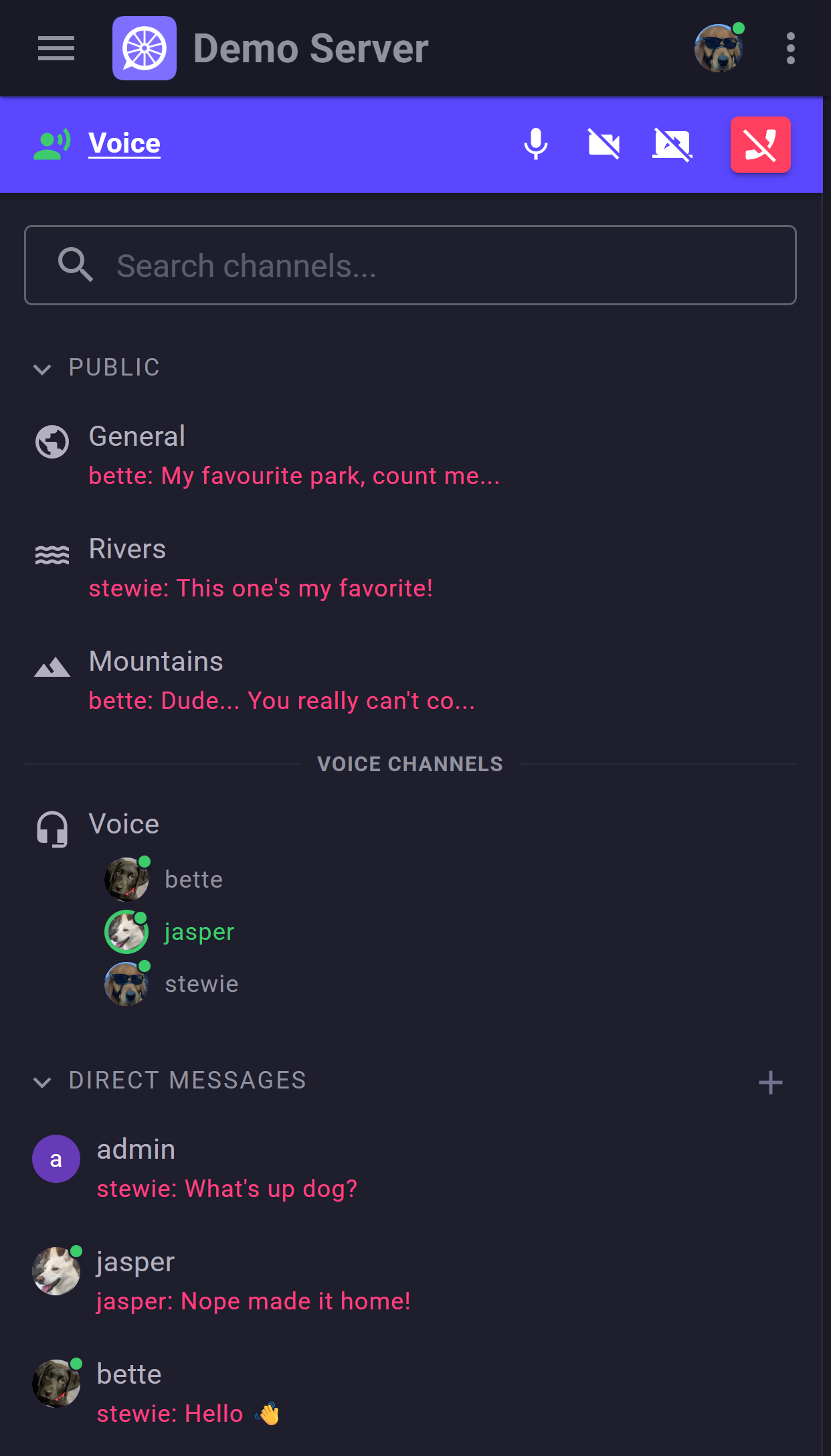 Self-Hosted Mockup